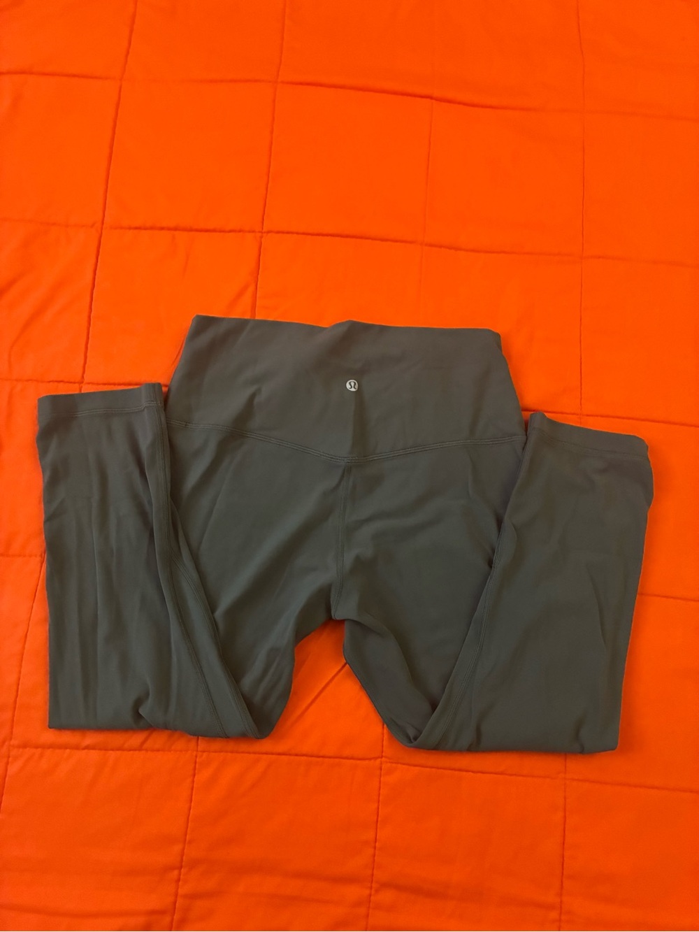 Lululemon Leggings Womens 10 Green High Rise Athletic Activewear Gym